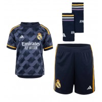 Real Madrid Jude Bellingham #5 Fußballbekleidung Auswärtstrikot Kinder 2023-24 Kurzarm (+ kurze hosen)
